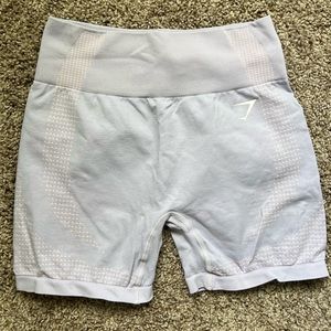 Gymshark Vital Seamless 2.0 shorts in Moonstone Blue Marl, size medium